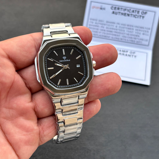 Premium Grade Quality - Business Class Series - Solid Chain & Lock - Original Diamond Blue