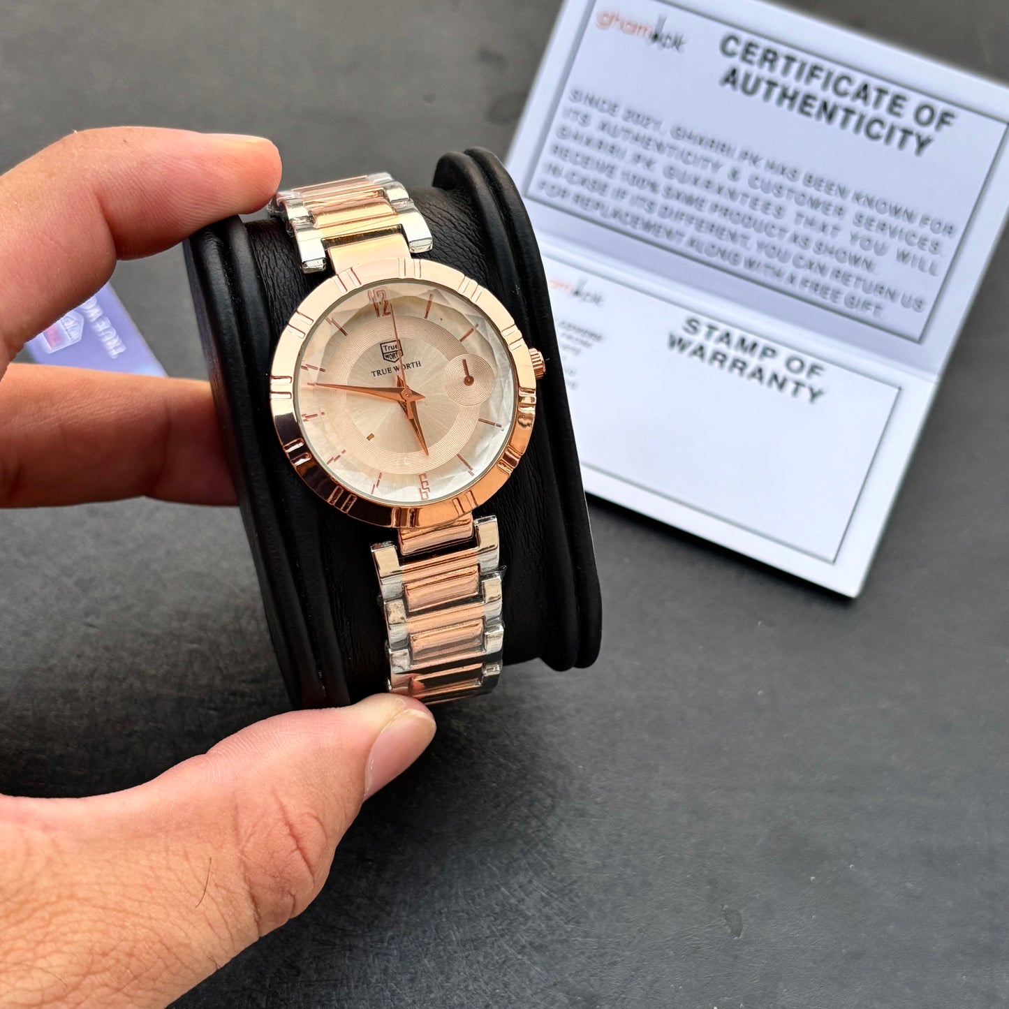 Classic - Original True Worth - Elegant & Premium - With Free Mystery Jewelry Box
