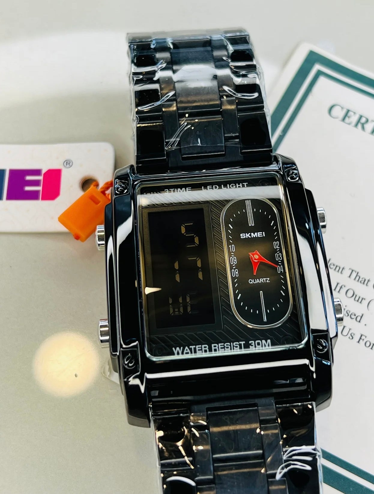 Original SKMEI - 3 time Chrono - Alloy Case - Water Resistant (30M)