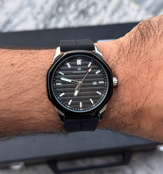 Octa Black - Ultra Comfortable & Durable Straps - High Quality Magnet Lock