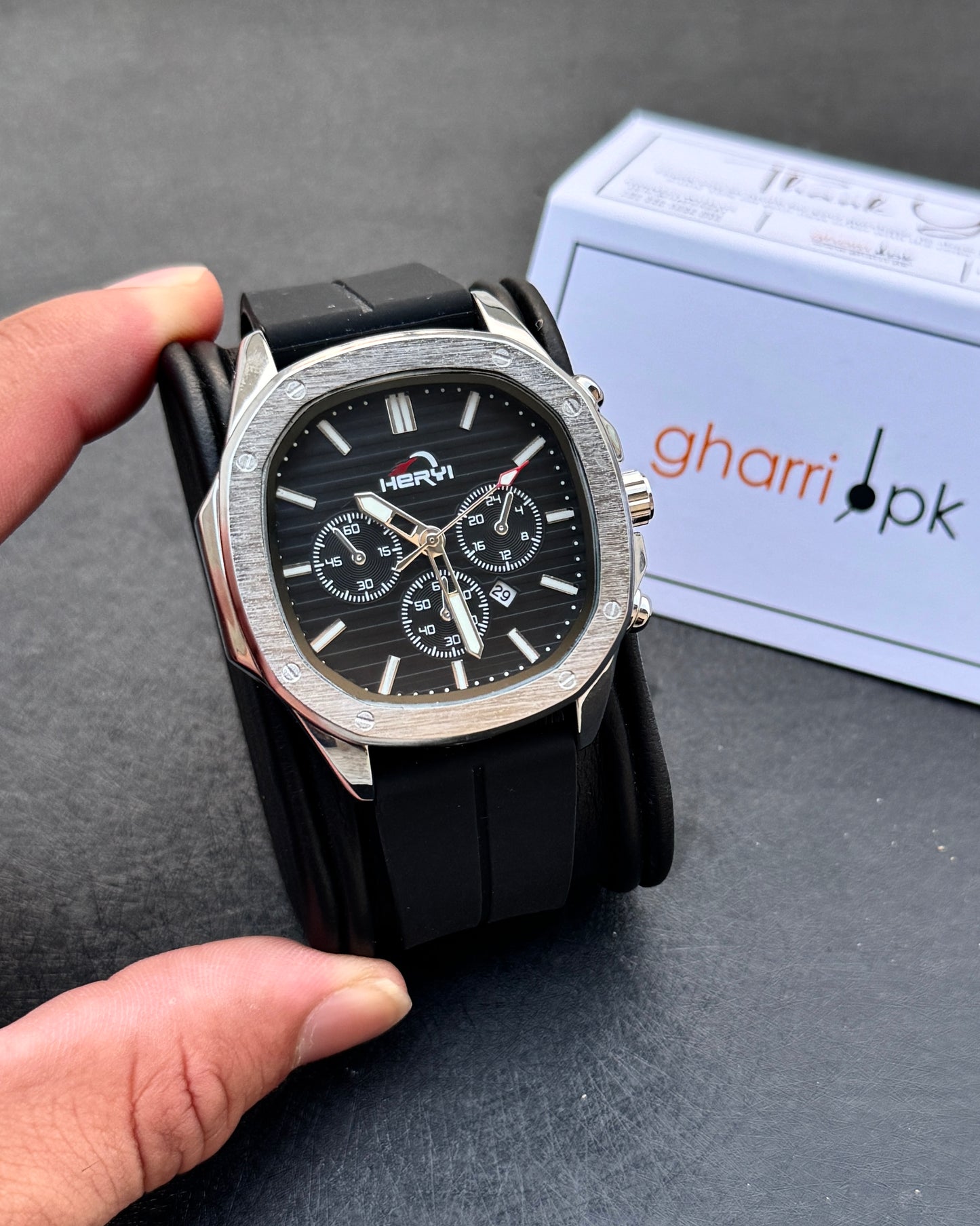 Hexa Black 2.0 - Limited Edition Magnet Strap series - High Quality Ultra Comfortable Straps & Finish
