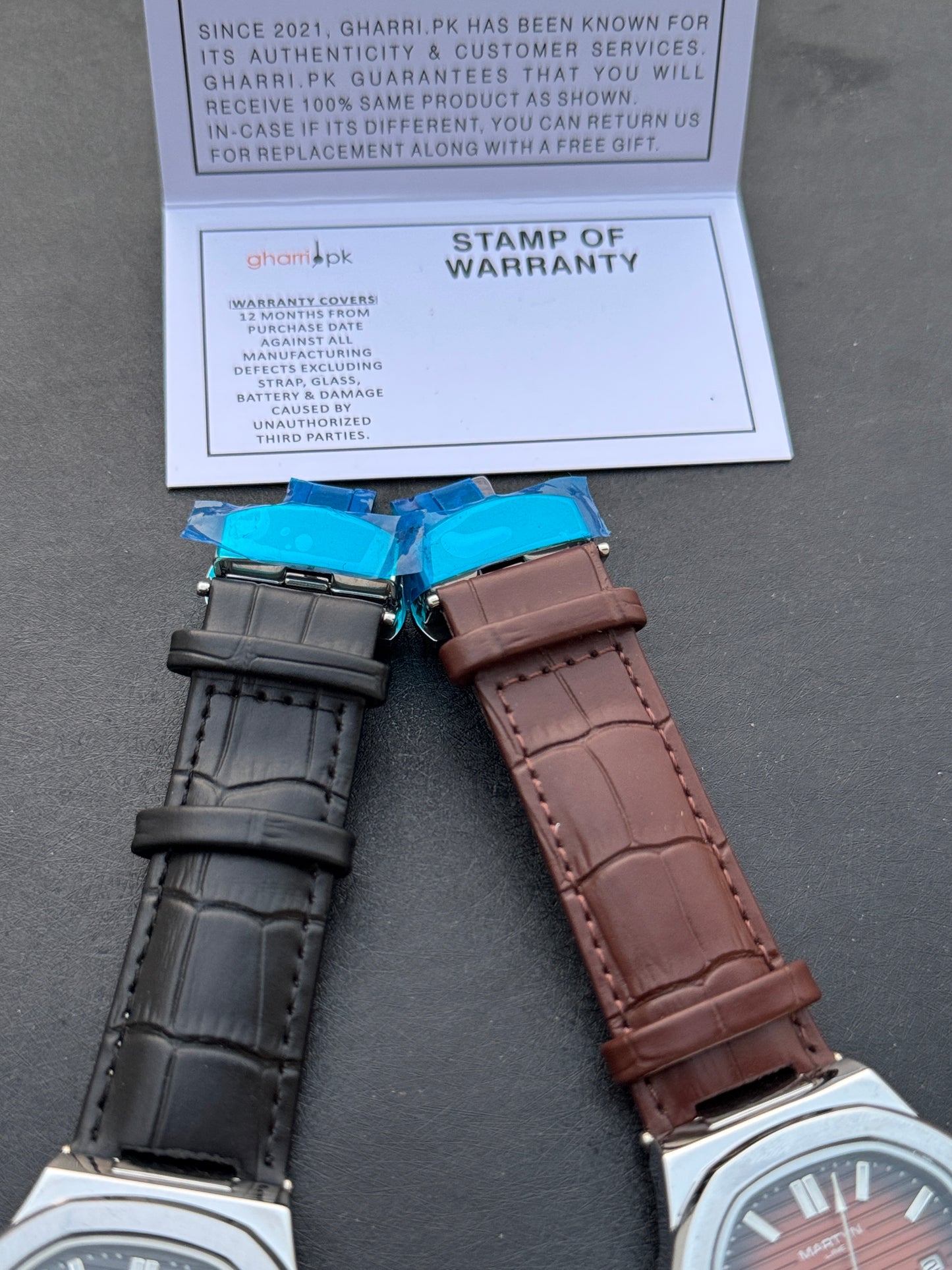 Premium MARTYN Master Lock Edition - Metal Body - High Grade Leather straps