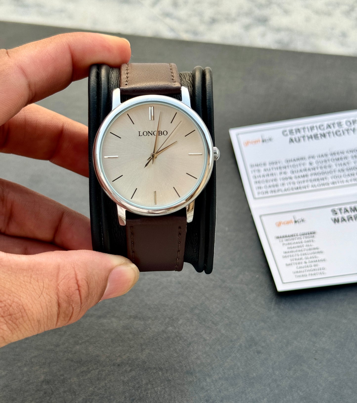 Latest LONGBO Series with Additional Pair of Strap - Solid Edition - 2025009