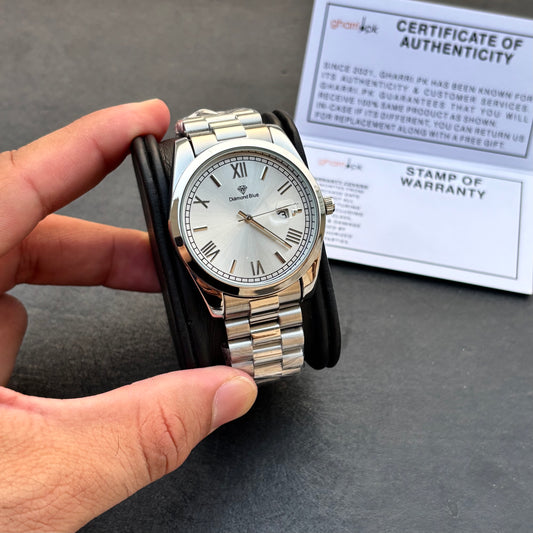 Premium Grade Quality - Business Class Series 2.0 - Solid Chain & Lock - Original Diamond Blue