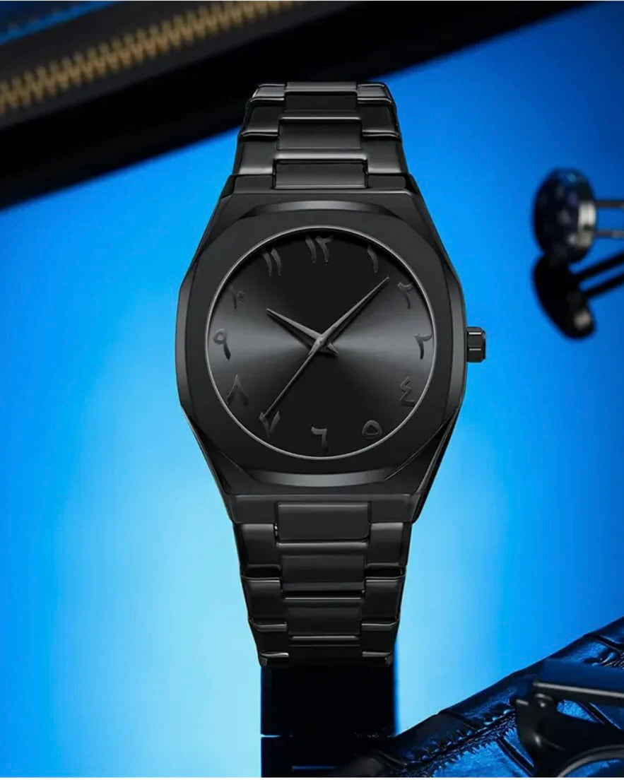 Arabic Edition Black Aura - Ultra High Quality Stainless Steel Heavy Weight Edition (+150gm)