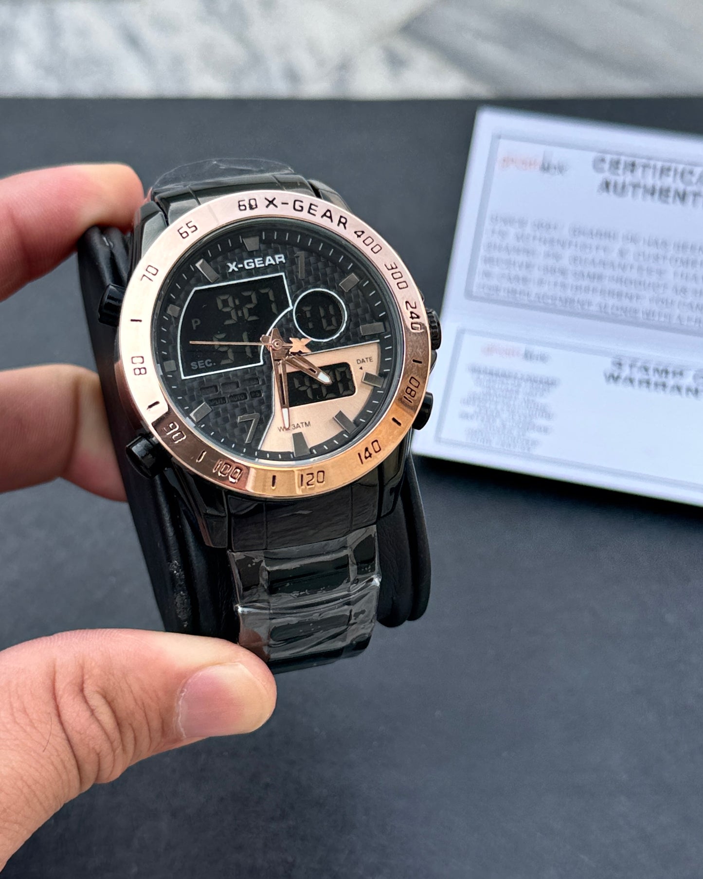 Original X-GEAR - Dual time - Heavy Weight Series (+170gm) - Ultra durable colours