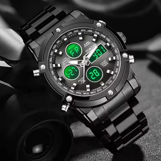 Original - Dual time - Heavy weight Series - Stainless Steel