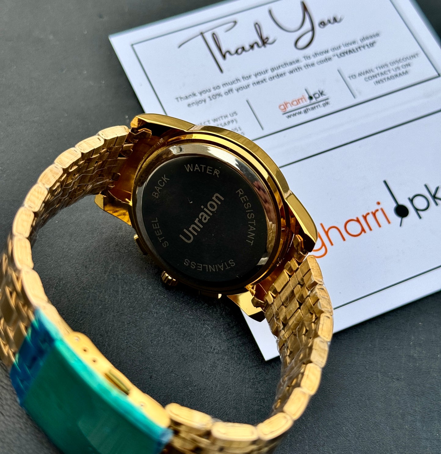 Unraion - Master Edition - Crystal Finish - Durable Chain & Lock