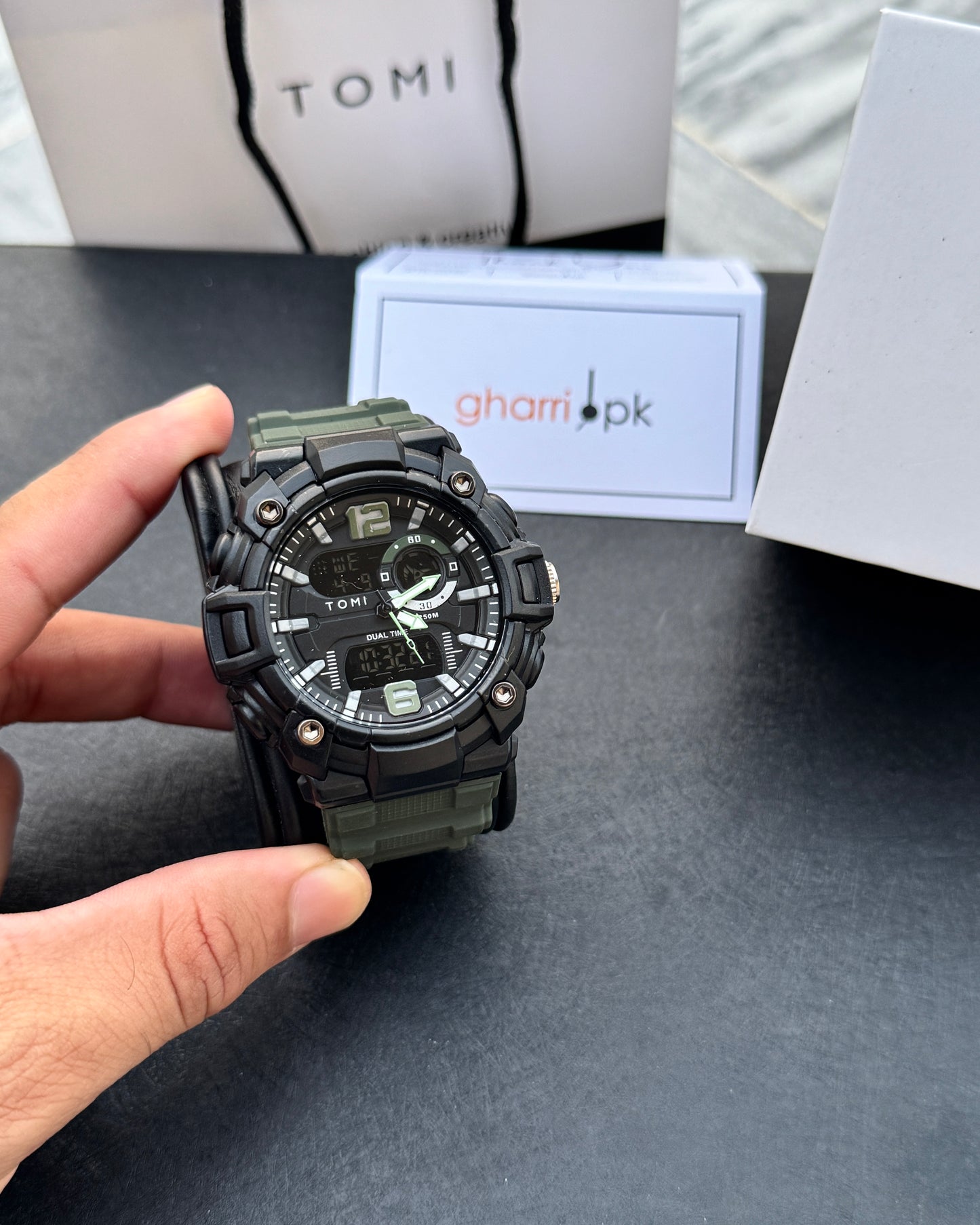 Sports Edition - TOMI Dual Time - Water Resistant Durable & Comfortable Straps