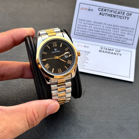 Premium Grade Quality - Business Class Series 2.0 - Solid Chain & Lock - Original Diamond Blue