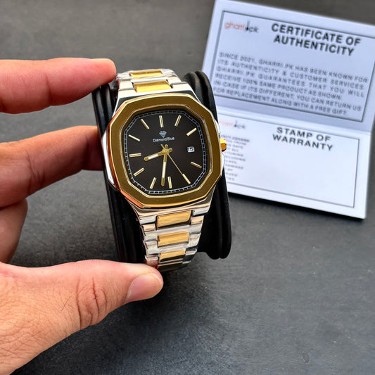 Premium Grade Quality - Business Class Series - Solid Chain & Lock - Original Diamond Blue