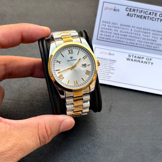 Premium Grade Quality - Business Class Series 2.0 - Solid Chain & Lock - Original Diamond Blue