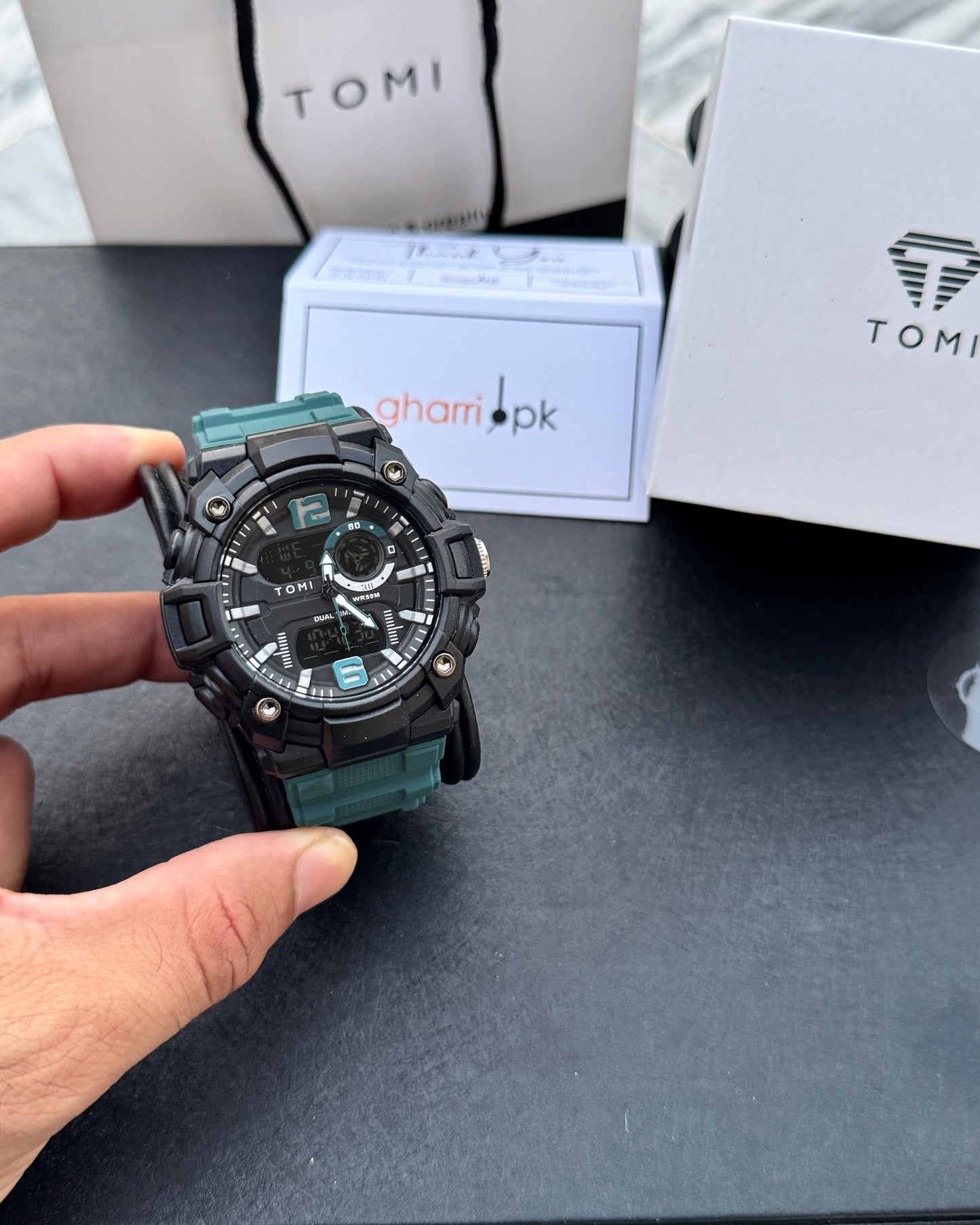 Sports Edition - TOMI Dual Time - Water Resistant Durable & Comfortable Straps
