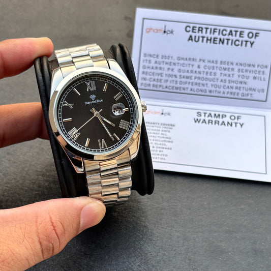 Premium Grade Quality - Business Class Series 2.0 - Solid Chain & Lock - Original Diamond Blue