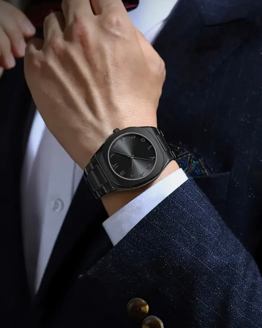 Arabic Edition Black Aura - Ultra High Quality Stainless Steel Heavy Weight Edition (+150gm)