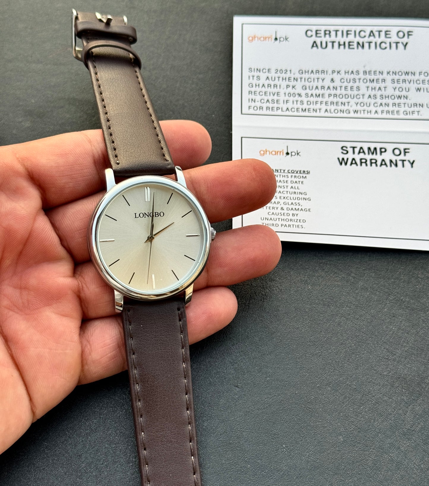 Latest LONGBO Series with Additional Pair of Strap - Solid Edition - 2025009
