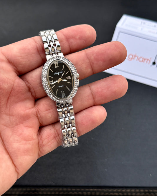 Oval Elegance 1.0 - Crystal Finish - Signature Edition - With Free Gift Packaging