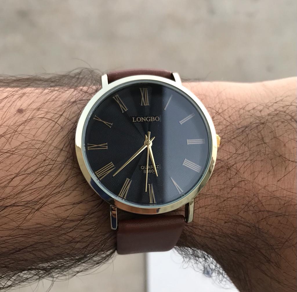 Minimalistic LONGBO Series - Crystal Finish Dial - 2025016