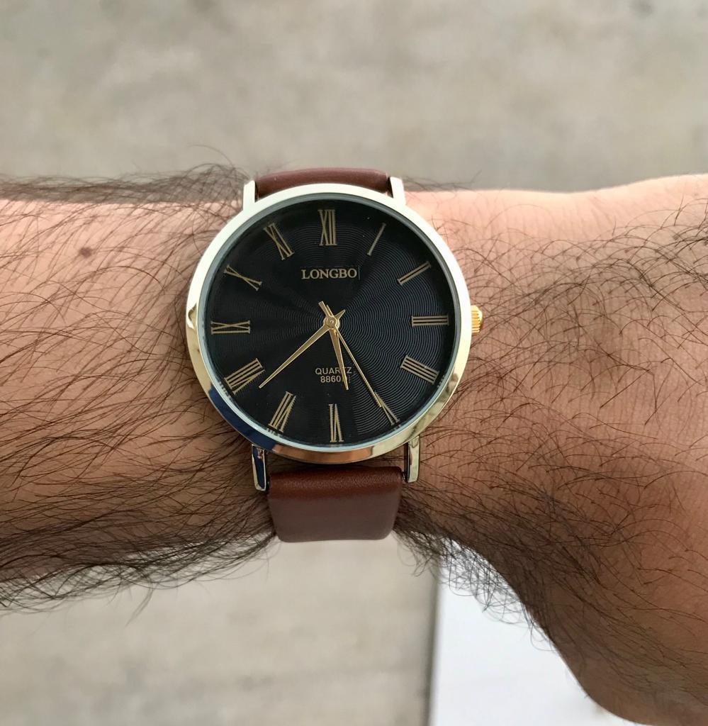 Minimalistic LONGBO Series - Crystal Finish Dial - 2025016