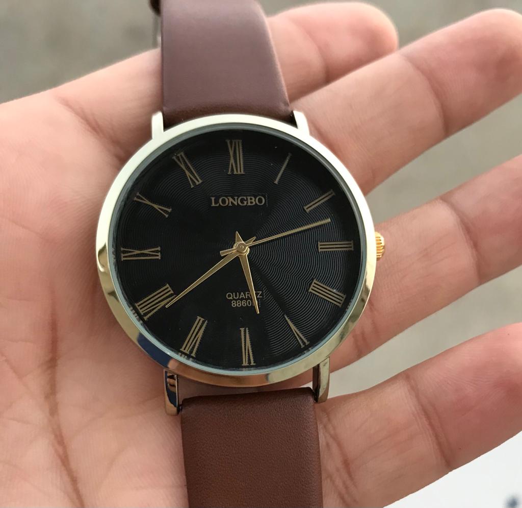 Minimalistic LONGBO Series - Crystal Finish Dial - 2025016