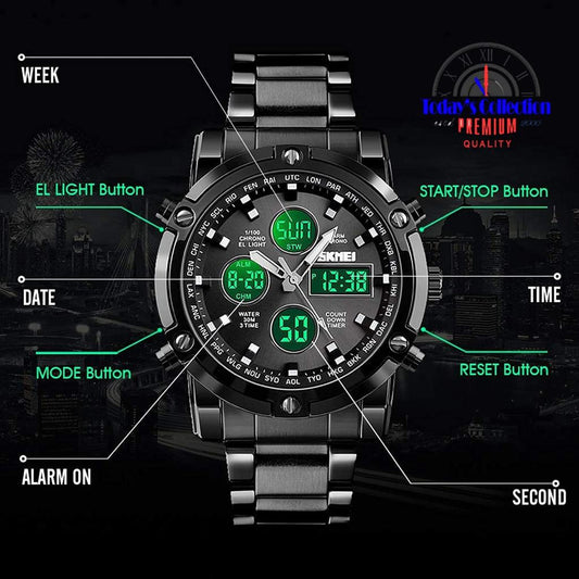 Original SKMEI - Dual time - Heavy Weight Series