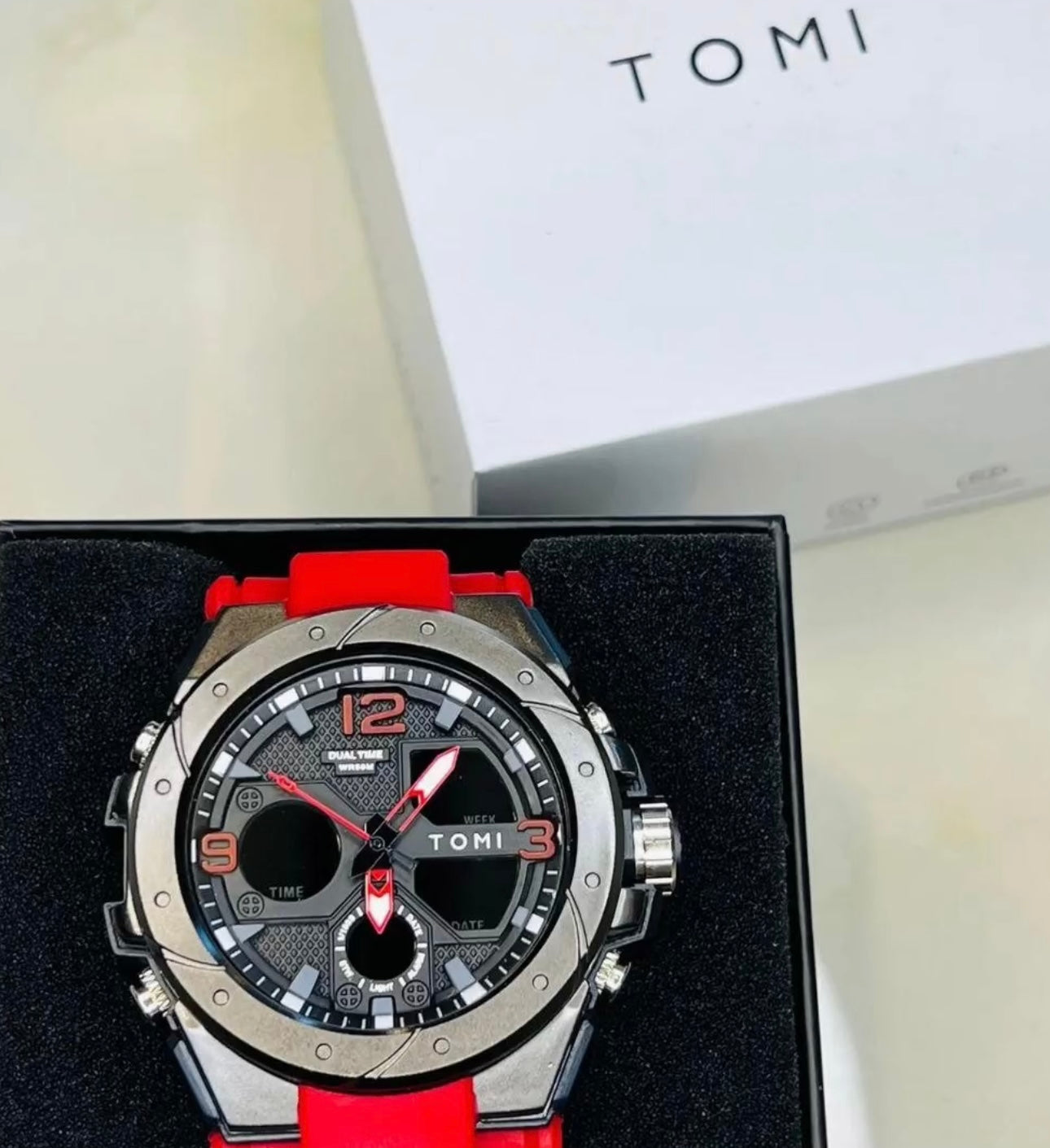 TOMI Submarine Series - Full Water Resistant (50M) - Product Red
