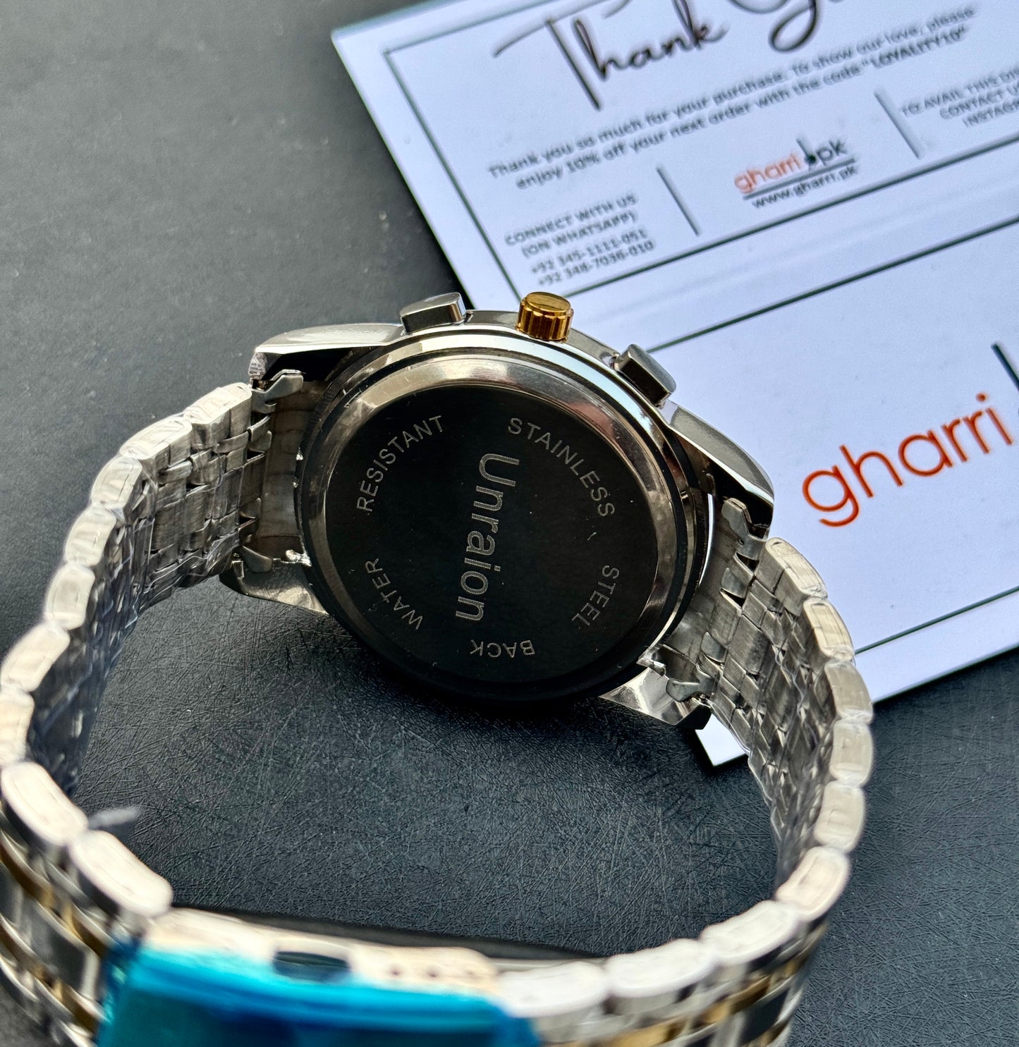 Unraion - Master Edition - Crystal Finish - Durable Chain & Lock