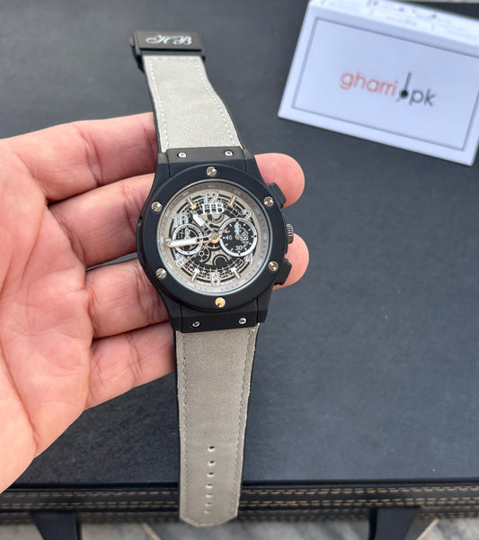 Solid Hublot Master Lock Edition - Metal Body - Water Resistant (30M)