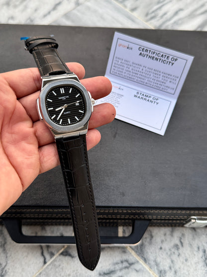 Premium MARTYN Master Lock Edition - Metal Body - High Grade Leather straps