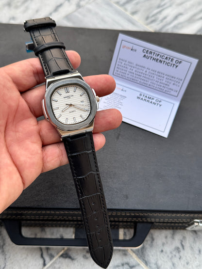 Premium MARTYN Master Lock Edition - Metal Body - High Grade Leather straps