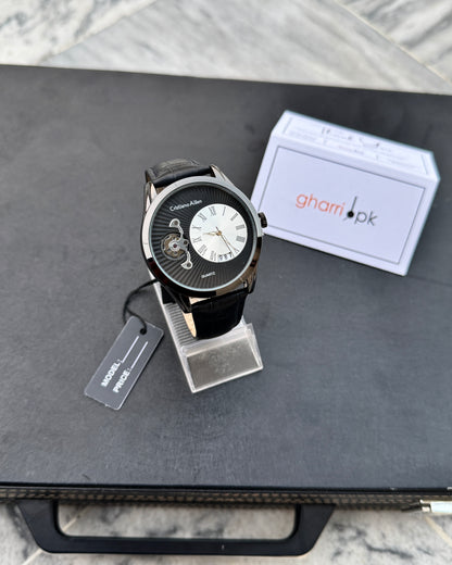 Premium Cristiano Aillen- Metal Body - High Grade Leather straps