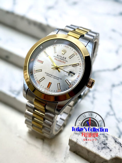 Limited Edition MILGAUSS - RLX Series - Mineral glass - Ultra premium chain & Lock