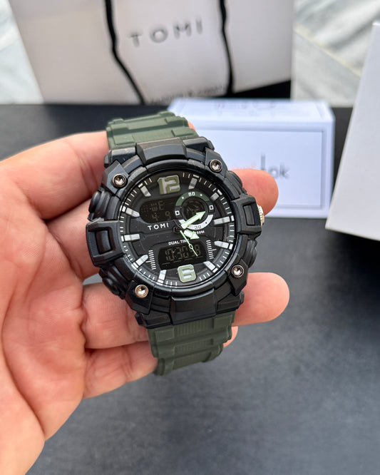 Sports Edition - TOMI Dual Time - Water Resistant Durable & Comfortable Straps