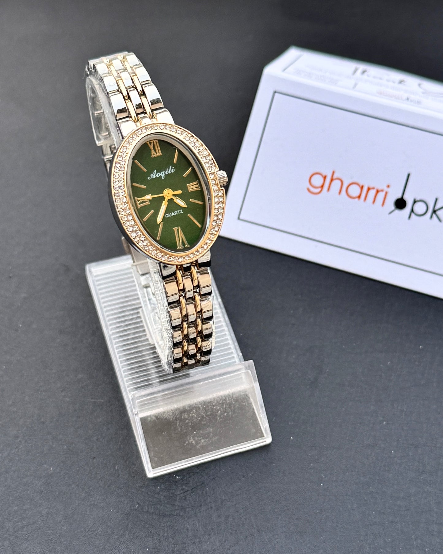 Oval Elegance 1.0 - Crystal Finish - Signature Edition - With Free Gift Packaging