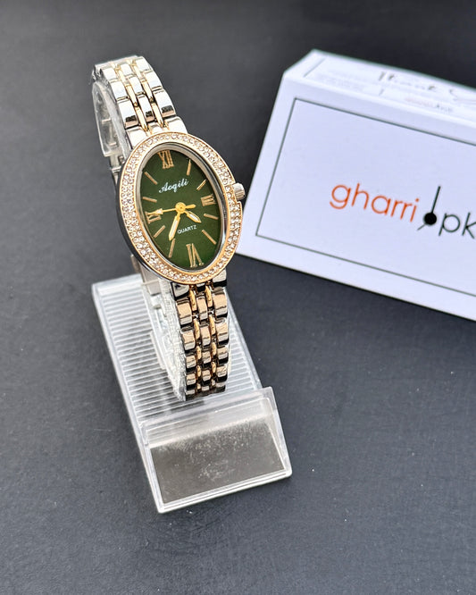 Oval Elegance 1.0 - Crystal Finish - Signature Edition - With Free Gift Packaging