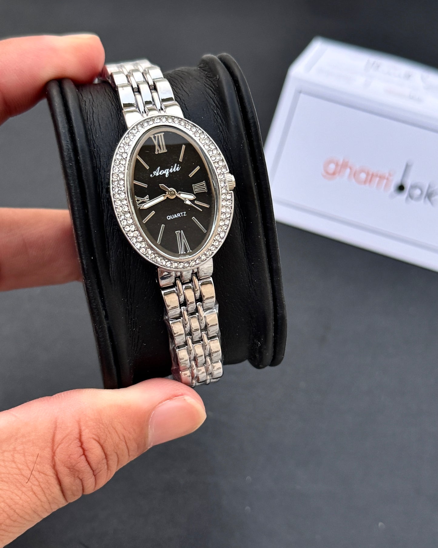 Oval Elegance 1.0 - Crystal Finish - Signature Edition - With Free Gift Packaging