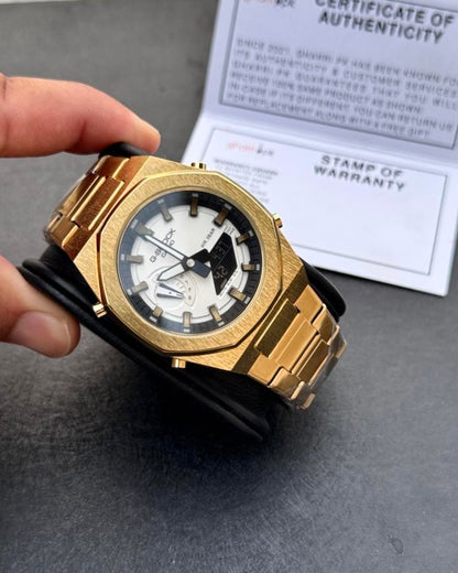 Ultra G-Shock - 30+ Countries Auto Time - Heavy Weight & Composed Chain