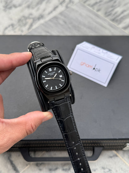 Patek phillipe- High Grade Leather Strap - Ultra Premium Finish