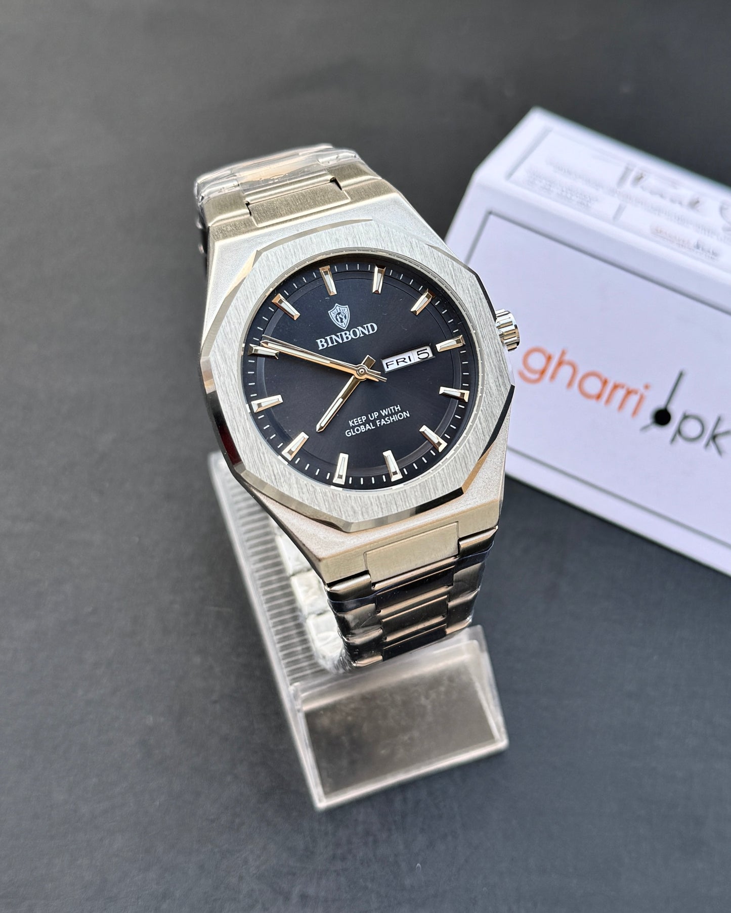 Hexagone Royale BINBOND - Heavy Weight Series - Mineral glass - Butterfly Lock