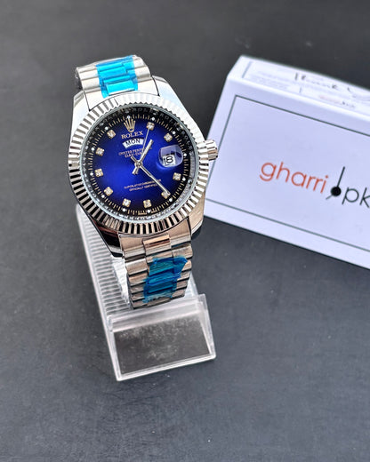 Luxury Oyster Edition - RLX Series - Heavy & Composed Chain - Crystal Finish