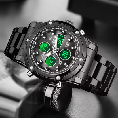 Original - Dual time - Heavy weight Series - Stainless Steel