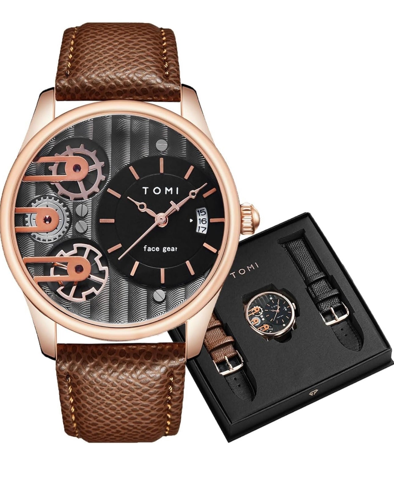 BOLD GOLD LIMITED EDITION - TOMI FaceGear - Dual Strap