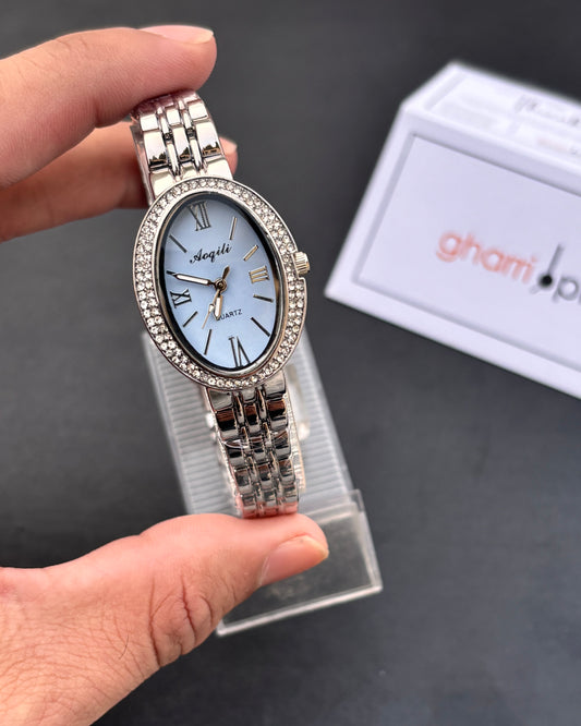 Oval Elegance 1.0 - Crystal Finish - Signature Edition - With Free Gift Packaging