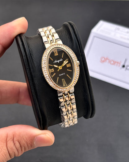 Oval Elegance 1.0 - Crystal Finish - Signature Edition - With Free Gift Packaging