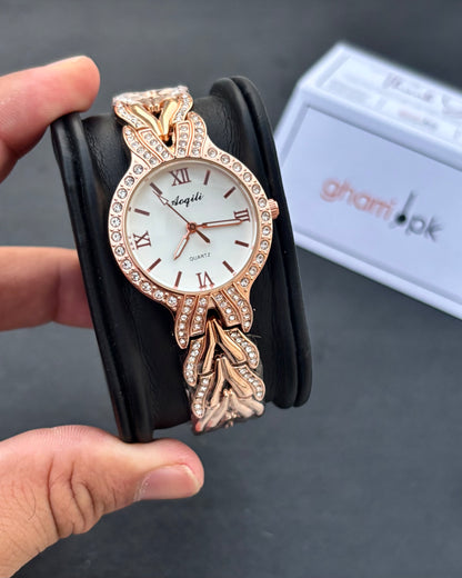 Oyster Zircon - Signature Edition - High Grade Quality - With Free Gift Packaging