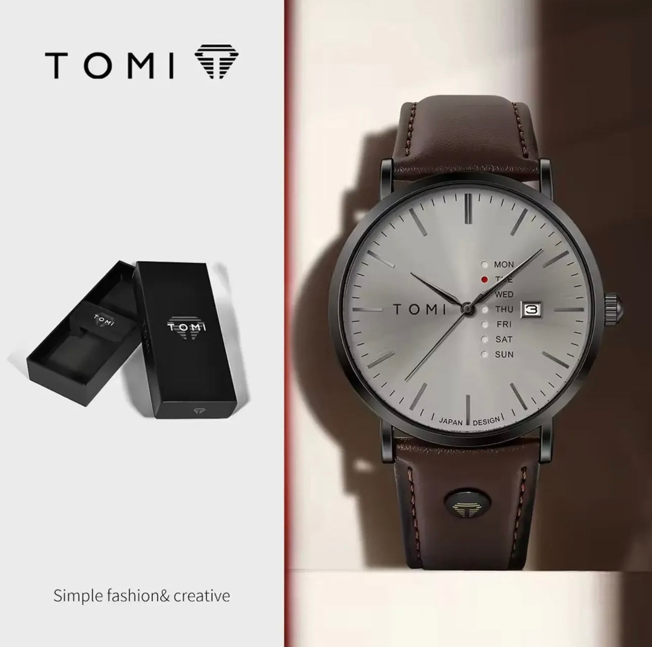 Executive 2.0 - Limited Edition Tomi - Functional Weekday Calendar