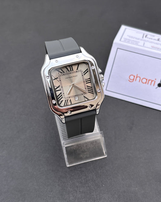 Retro Roman - With Date- Limited Edition Magnet Strap series - High Quality Ultra Comfortable Straps & Finish