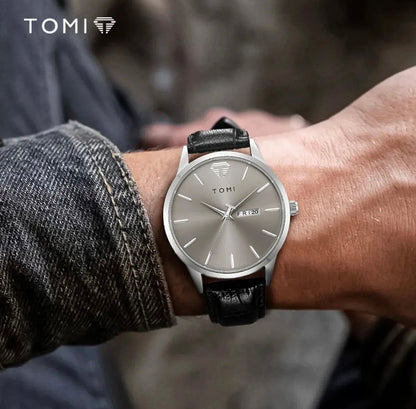 TOMI - Special Leather - Date & Day - Water Resistant