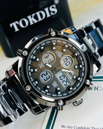 Original - Dual time - Heavy weight Series - Stainless Steel