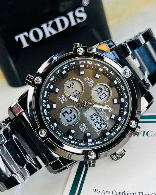 Original - Dual time - Heavy weight Series - Stainless Steel